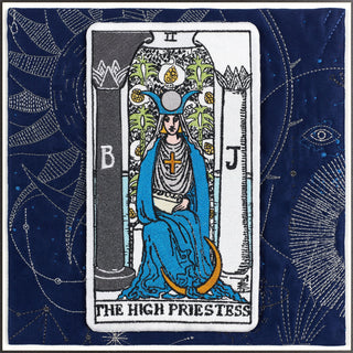 The High Priestess Tarot Card 12" x 12" - Stephen Wilson Studio