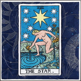 The Star Tarot Card 12" x 12" - Stephen Wilson Studio