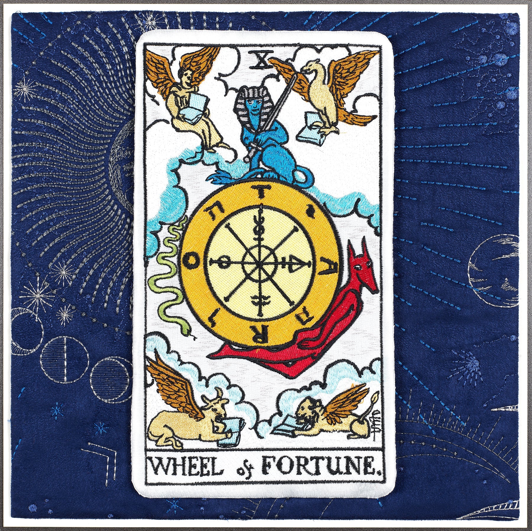 Wheel of Fortune Tarot Card 12